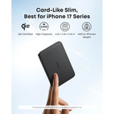 Anker Nano Mag Power Bank 15W powerbank Zwart, 5.000 mAh