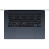 Apple MacBook Air 15" 2025 (MC6L4FN/A) laptop Zwart | M4 | 10-Core GPU | 24 GB | 512 GB SSD
