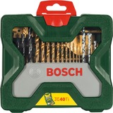 Bosch 40-delige X-Line titanium boren- en schroefbitset boor- en bitset Groen