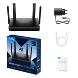 Cudy AX3000 Gigabit Wi-Fi 6 Mesh Router Zwart, Cudy Mesh