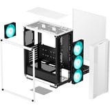 DeepCool CC560 V2 midi tower behuizing Wit | 2x USB-A | Tempered Glass