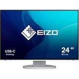 EIZO FlexScan EV2485-WT 24" gaming monitor Wit, HDMI, DisplayPort, 4x USB-A 3.2 (5 Gbit/s), USB-C