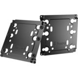 Fractal Design Universal Multibracket - Type A inbouwframe Zwart, 2 stuks