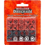 Games Workshop Warhammer Age of Sigmar: Grand Alliance Chaos Dice Set Tabletop spel 