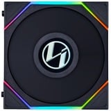 Lian Li UNI FAN TL-LCD120 Triple Pack case fan Zwart, 4-pin PWM fan-connector, Incl. controller