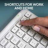 Logitech Signature Slim K950 draadloos toetsenbord Wit, US-International lay-out (QWERTY)