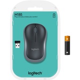 Logitech Wireless Mouse M185 Blauw, Retail