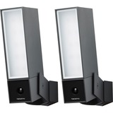 Netatmo Buitencamera met sirene beveiligingscamera Grijs, 2 stuks