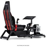 Next Level Racing Flight Simulator gamestoel Zwart/rood