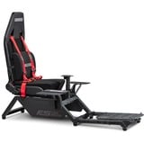 Next Level Racing Flight Simulator racingsimulator Zwart/rood