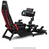 Next Level Racing Flight Simulator racingsimulator Zwart/rood