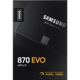 Samsung 870 EVO, 500 GB SSD MZ-77E500B/EU, SATA/600