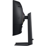 Samsung Odyssey G7 S37FG756EU 37" 4K UHD curved gaming monitor Zwart, 165 Hz, HDMI, DisplayPort, USB, AMD FreeSync