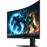 Samsung Odyssey G7 S37FG756EU 37" 4K Ultra HD curved gaming monitor Zwart, 1x DisplayPort, 2x HDMI, 2x USB-A, 165 Hz