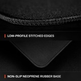 SteelSeries QcK Performance Speed gaming muismat Zwart, L