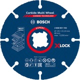 Bosch Expert X-LOCK Carbide MultiWheel doorslijpschijf, Ø 125mm 