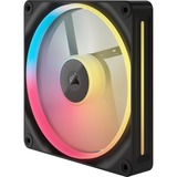 Corsair iCUE LINK LX140-R RGB Reverse Starterskit case fans Zwart, 2 stuks, 140 x 140 x 25 mm, PWM