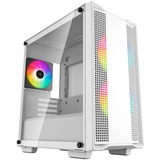 DeepCool CC360 ARGB midi tower behuizing Wit | 2x USB-A | RGB | Tempered Glass