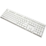 Ducky One 3 Classic White, gaming toetsenbord Wit/zilver, BE Lay-out, Cherry MX RGB Speed Silver, RGB leds, ABS