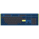 Ducky One 3 Daybreak, toetsenbord Blauw/geel, US lay-out, Cherry MX Clear, RGB leds, PBT Double Shot, hot swap