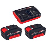 EINHELL Accu Grasmaaier RASARRO 36/42 (2x5,2Ah) Rood/zwart, 2x 5.2 Ah PXC accu's en 1x DUO-lader inbegrepen