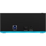 ICY BOX Docking & ClonStation for 2x HDD/SSD (IB-127CL-U3) dockingstation USB 3.0 type A en type C | RGB