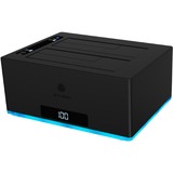 ICY BOX IB-127CL-U3 Dockingstation voor 2x HDD/SSD met clone functie RGB
