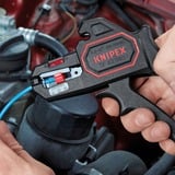 KNIPEX Automatische afstriptang 12 62 180 SB Zwart/rood, geïntegreerde draadsnijder