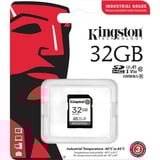 Kingston Industrial 32 GB SDHC geheugenkaart Zwart, UHS-I U3, Class 10, V30, A1