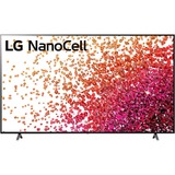 LG 75NANO756PA NanoCell TV Zwart, 3x HDMI, 2x USB, Optisch, CI+, Bluetooth, LAN, WLAN, HDR, Dolby Vision