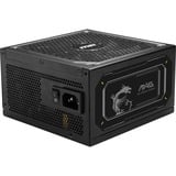 MSI MAG A1000GL PCIE5 II, 1000W voeding  Zwart, 2x PCIe, 1x 12V-2x6, kabelmanagement