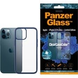 PanzerGlass ClearCaseColor iPhone 12 Pro Max telefoonhoesje Transparant/azuurblauw