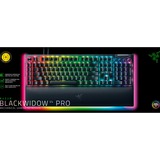 Razer BlackWidow V4 Pro, gaming toetsenbord Zwart, US lay-out, Razer Yellow, RGB leds, Doubleshot ABS