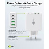 goobay USB-C PD Multiport Quick Charger (68 W) Wit