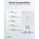 goobay USB-C PD Multiport Quick Charger (68 W) Wit