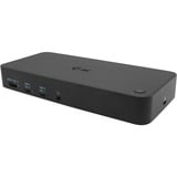 i-tec USB 3.0/ USB-C/Thunderbolt 4K PD dockingstation Zwart, 100 Watt