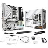 ASRock B850M Steel Legend WiFi socket AM5 moederbord RAID, 2.5 Gb-LAN, Wi-Fi 7, BT, Sound, µATX