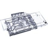 Alphacool Alpha Eisblock Aur Plexi GPX-N 90/80 GAM waterkoeling Transparant/zilver