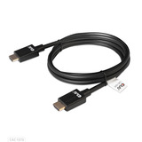 Club 3D Ultra High Speed HDMI 2.1 gecertificeerde kabel male-male Zwart, 1,5 meter, 4K 120Hz, 8K 60Hz, 48 Gbps