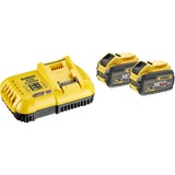 DeWALT Starter Set DCB118 54V 3Ah oplader Geel/zwart