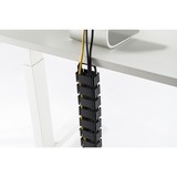 Digitus Flexibele kabelgeleiding met instelbare lengte Zwart