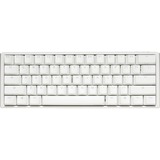 Ducky One 3 Mini RGB mechanisch gaming toetsenbord Wit, BE lay-out (AZERTY), Cherry MX RGB Red, 60%