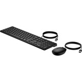 HP 320MK desktopset Zwart, BE lay-out (AZERTY), 100%