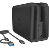 ICY BOX  raid-behuizing Zwart