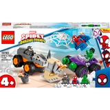 LEGO Spider-Man - Hulk vs. Rhino truck duel Constructiespeelgoed 10782
