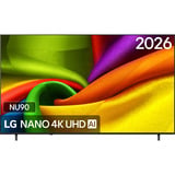 LG NANO 4K UHD AI NU90 (98NU900B6LB) 98" Ultra HD Led-tv Zwart, 4x HDMI, 2x USB, Bluetooth, LAN, WLAN, CI+, HDR10