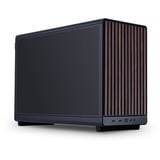 Lian Li A3-mATX Black (Wood Edition) midi tower behuizing Zwart/houtkleur | 2x USB-A | 1x USB-C