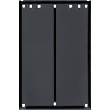 Lian Li A3-mATX Black (Wood Edition) midi tower behuizing Zwart/houtkleur | 2x USB-A | 1x USB-C