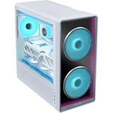 Lian Li LANCOOL 217 INF midi tower behuizing Wit | 2x USB-A | 1x USB-C | Tempered Glass