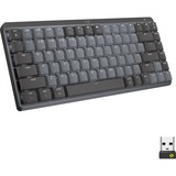 Logitech MX Mechanical Mini, toetsenbord Zwart/grijs, FR lay-out, GL Tactile, Bluetooth Low Energy